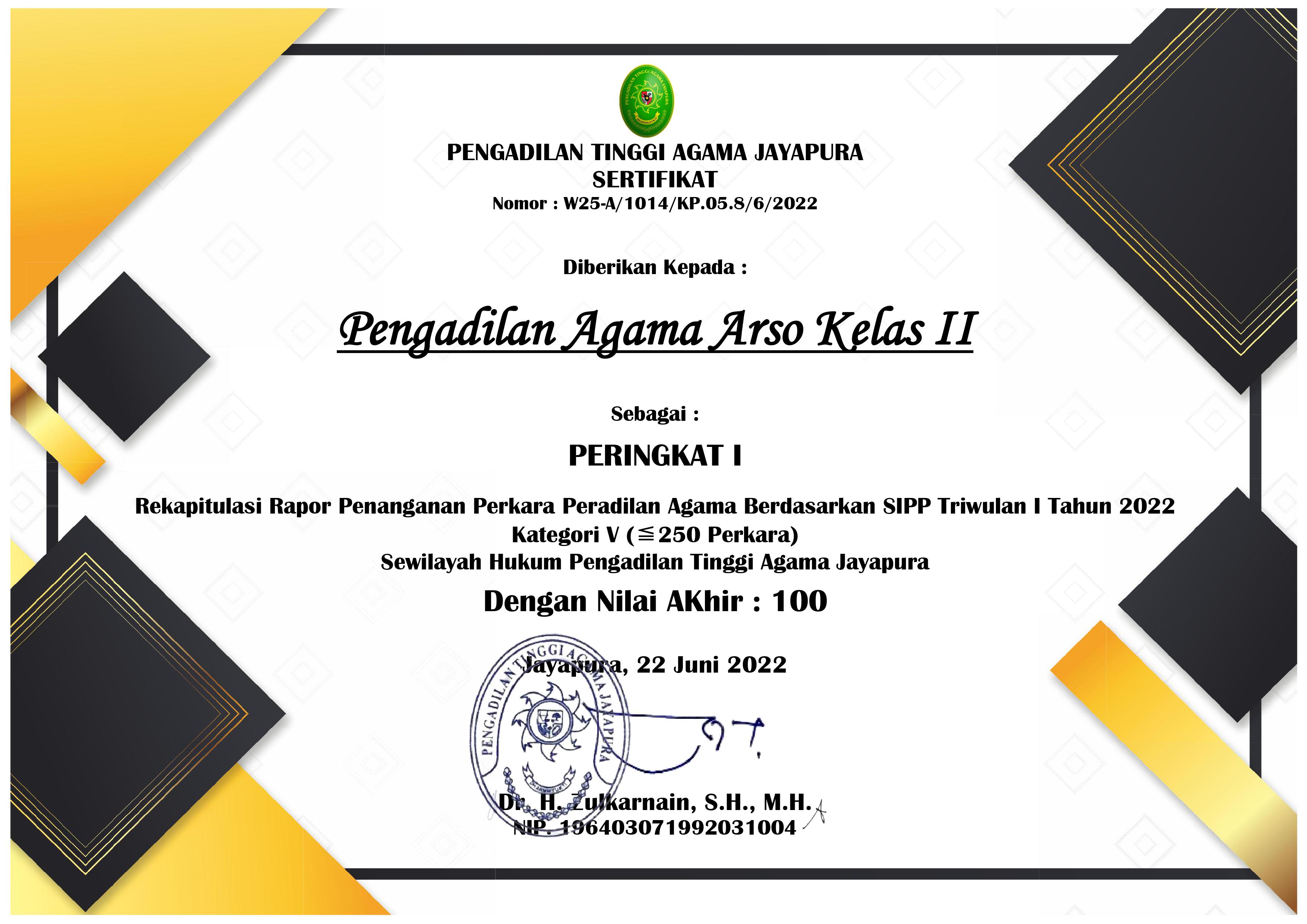 Arso 1 SIPP