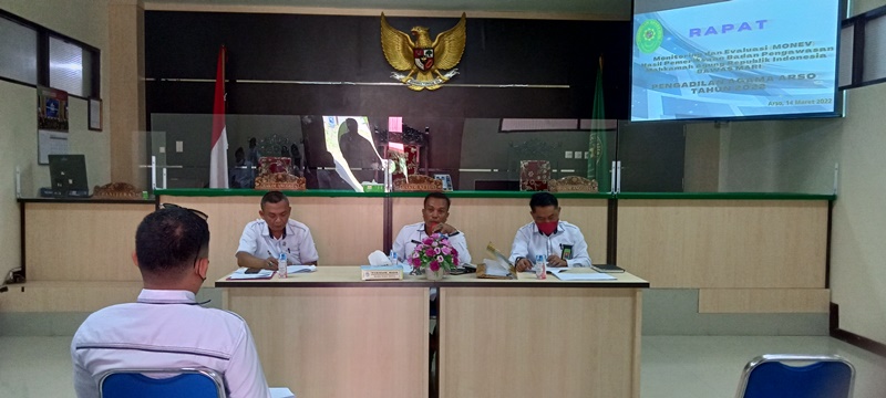 RAPAT MONEV BAWAS 1